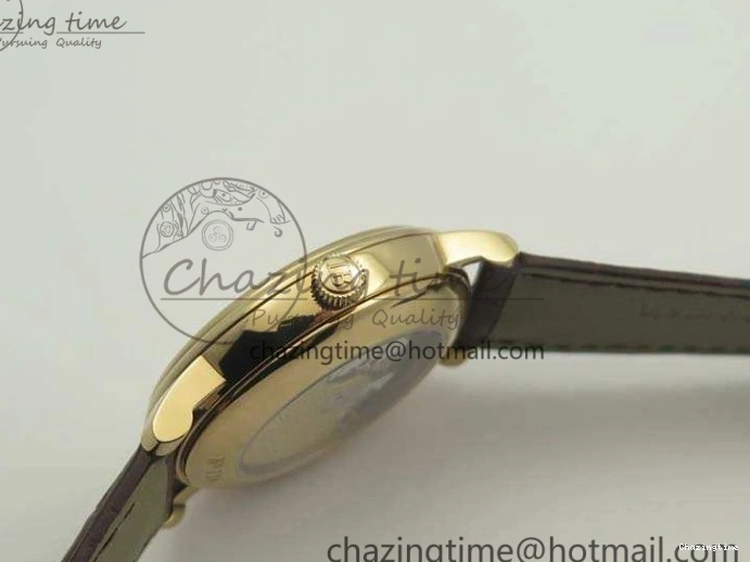 0519 Villeret 6669 RG HG 1:1 Best Edition White Dial On Leather Strap V UrbanStyle 8096